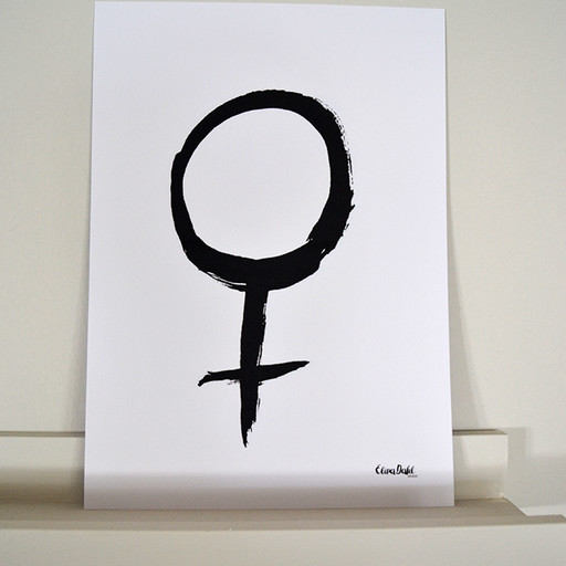 Print/kort, Venus.