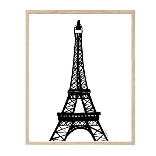 Print, Eiffel Tower, A3